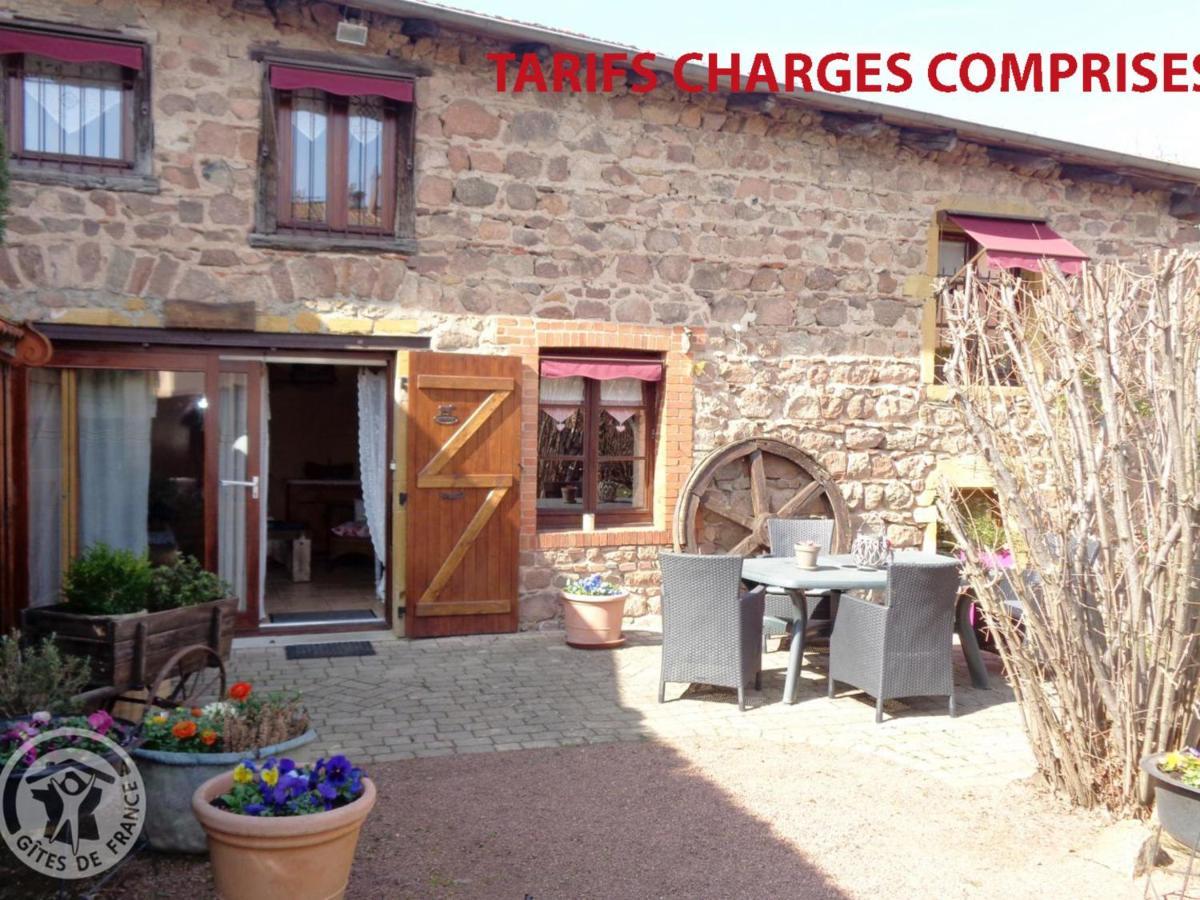 Gite Charmant Avec Jardin Privatif, Proche Sites Historiques Et Activites De Plein Air - Fr-1-496-183 Cuinzier エクステリア 写真
